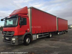 Carrosserie à parois latérales souples coulissantes (PLSC) Mercedes Actros