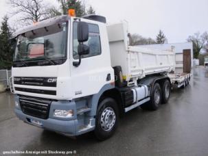 Benne basculante de chantier et de TP DAF CF85