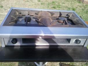 fourneau 2 feux a poser gaz