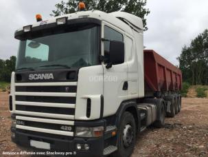 Pour semi-remorque Scania 124L420