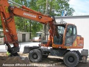 Pelle DOOSAN DX160W-3