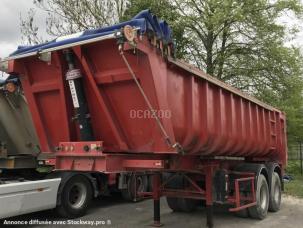 Benne basculante de chantier et de TP Fruehauf ACIER