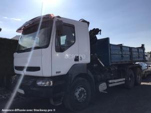 Benne basculante de chantier et de TP RENAULT KERAX 380 DCI