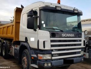 Benne basculante de chantier et de TP Scania 114C 340