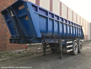 Benne basculante de chantier et de TP General Trailers ACIER