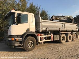 Benne basculante de chantier et de TP Scania P 410