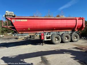 Benne basculante de chantier et de TP BFG 3 ESSIEUX