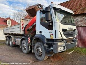 Benne amovible (à bras) Iveco TRAKKER 410 E6