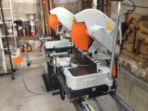 tronçonneuse 2 têtes alu pvc