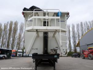 Benne basculante de chantier et de TP Granalu BENNE ALU / CHASSIS ALU
