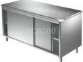 Meuble inox central