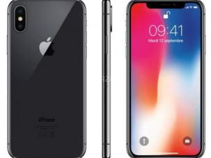 APPLE iPhone X gris sidéral 64 Go Neuf en carton