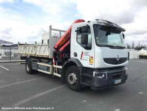 Benne basculante de chantier et de TP Renault Premium Lander