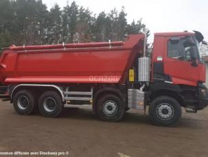 Benne basculante de chantier et de TP Renault Kerax
