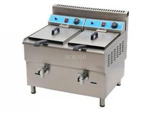 Friteuse double à gaz 2 x 18 litres 