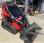 Mini-chargeuse Captok ck380 + godet + trancheuse