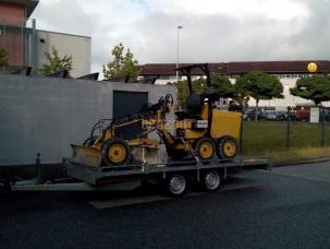 Niveleuse mini grader