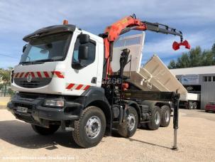 Benne basculante de chantier et de TP Renault Kerax