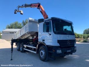 Benne basculante de chantier et de TP Mercedes Actros