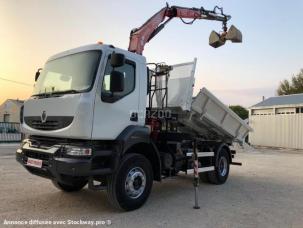 Benne basculante de chantier et de TP Renault Kerax