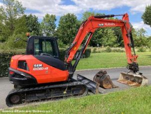Mini-pelle Kubota KX080-4@