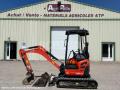 Mini-pelle Kubota U17-3 alpha