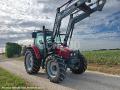 Tracteur agricole Massey Ferguson 6455